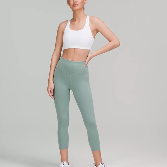 LuLulemon  Wunder Train HR Leggings 25” in Misty Glade size 10 - Picture 7 of 7